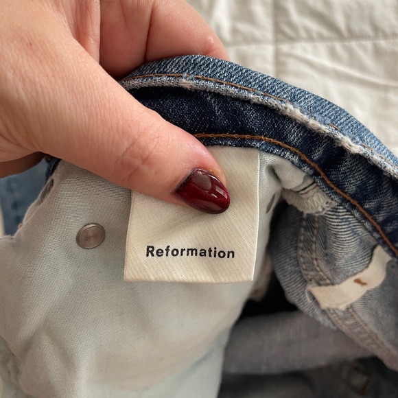 reformation JULIA high rise jeans - Picture 11 of 12